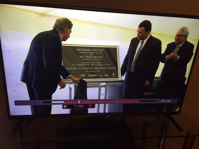 Foundation Stone for Tata