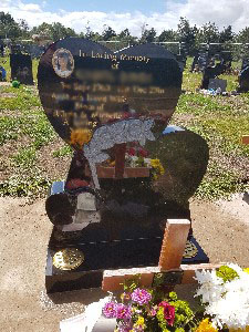 Recent Gravestone in Sutton New Hall